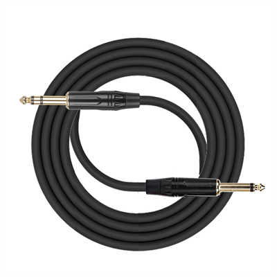 6.35mm TRS to TS Adapter Cable