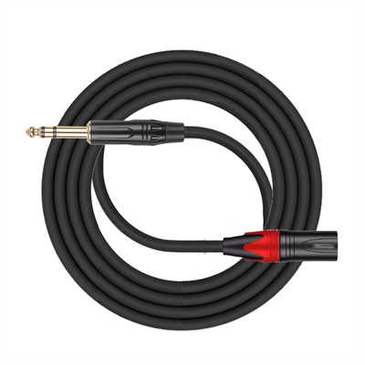 6.35mm TRS to XLR Male Adapter Cable