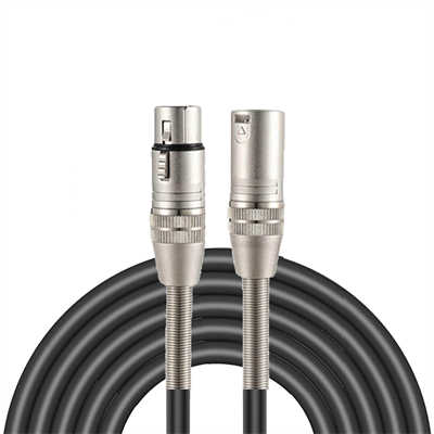 3Pin Male To Female XLR Microphone Cable