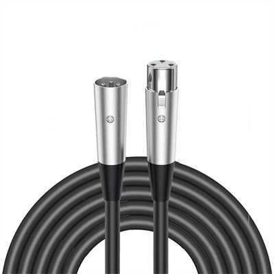 3Pin Male To Female XLR Microphone Cable