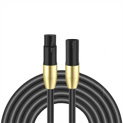 3Pin Male To Female XLR Microphone Cable